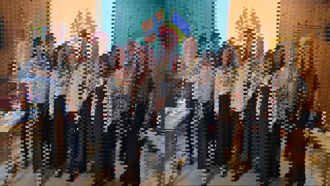 "Syngende Ukrainere"(Skien) på Solum Kirke 