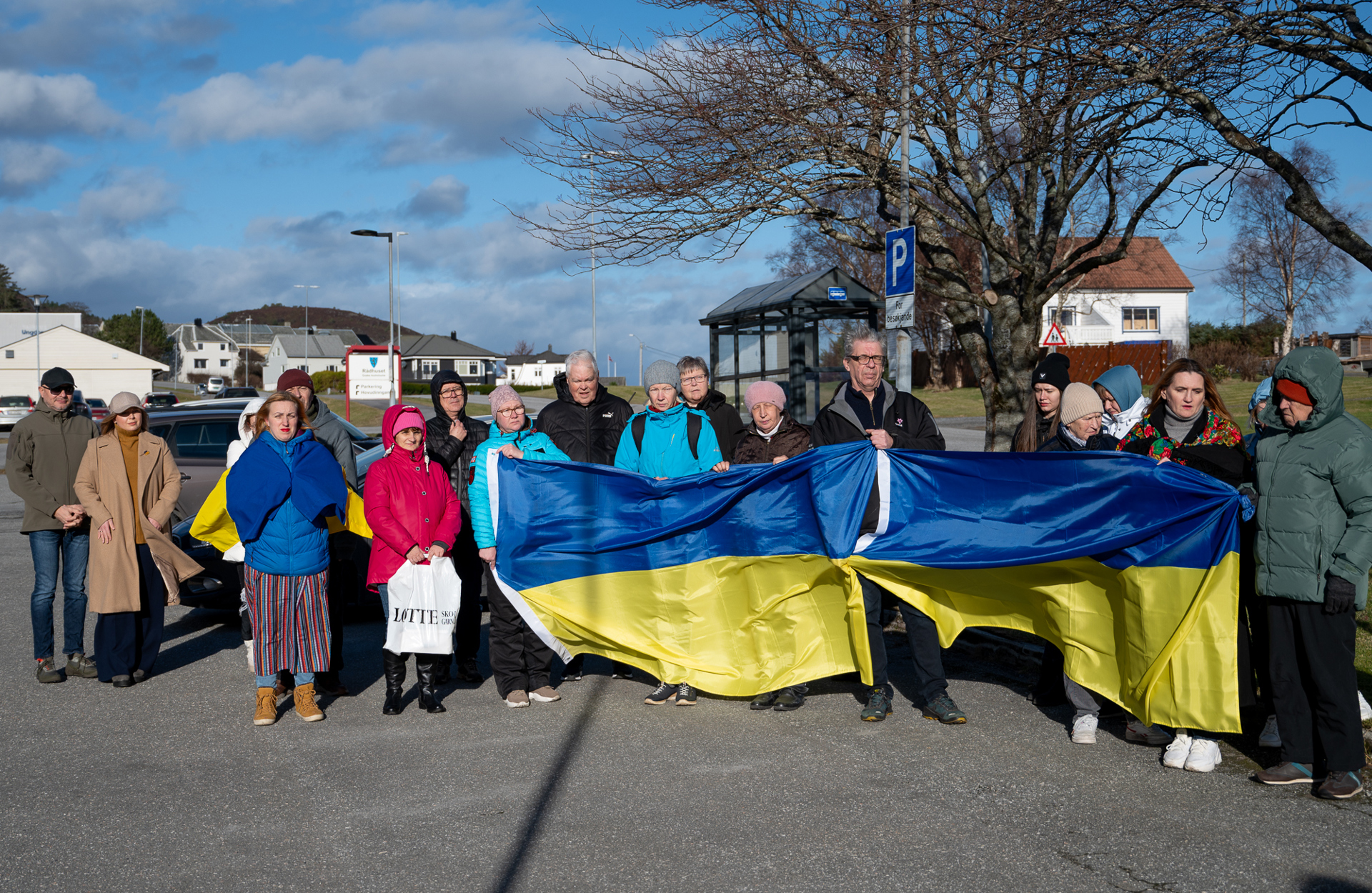 En markering med sterkt budskap i Giske kommune