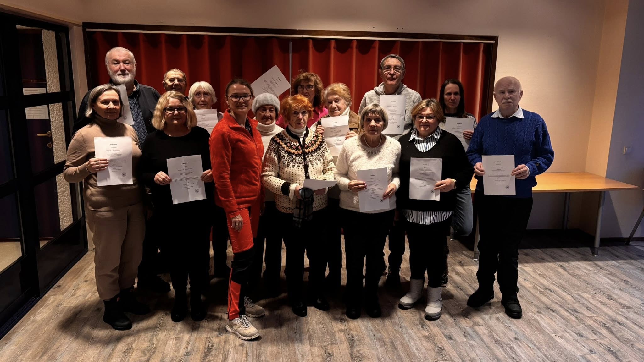 Artikkelbilde til artikkelen Avslutning av kurs 