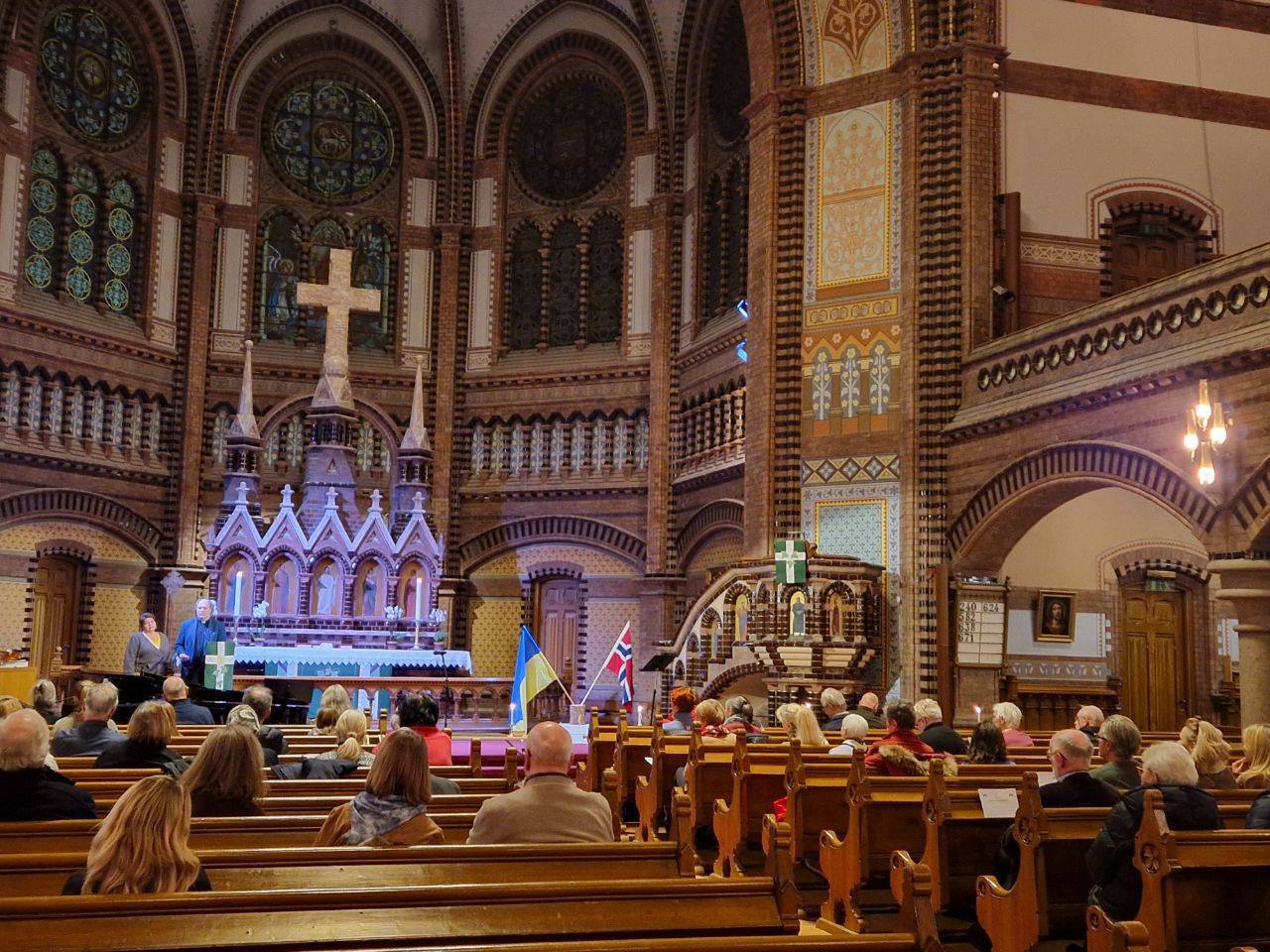 Støttekonsert i solidaritet med Ukraina i Skien